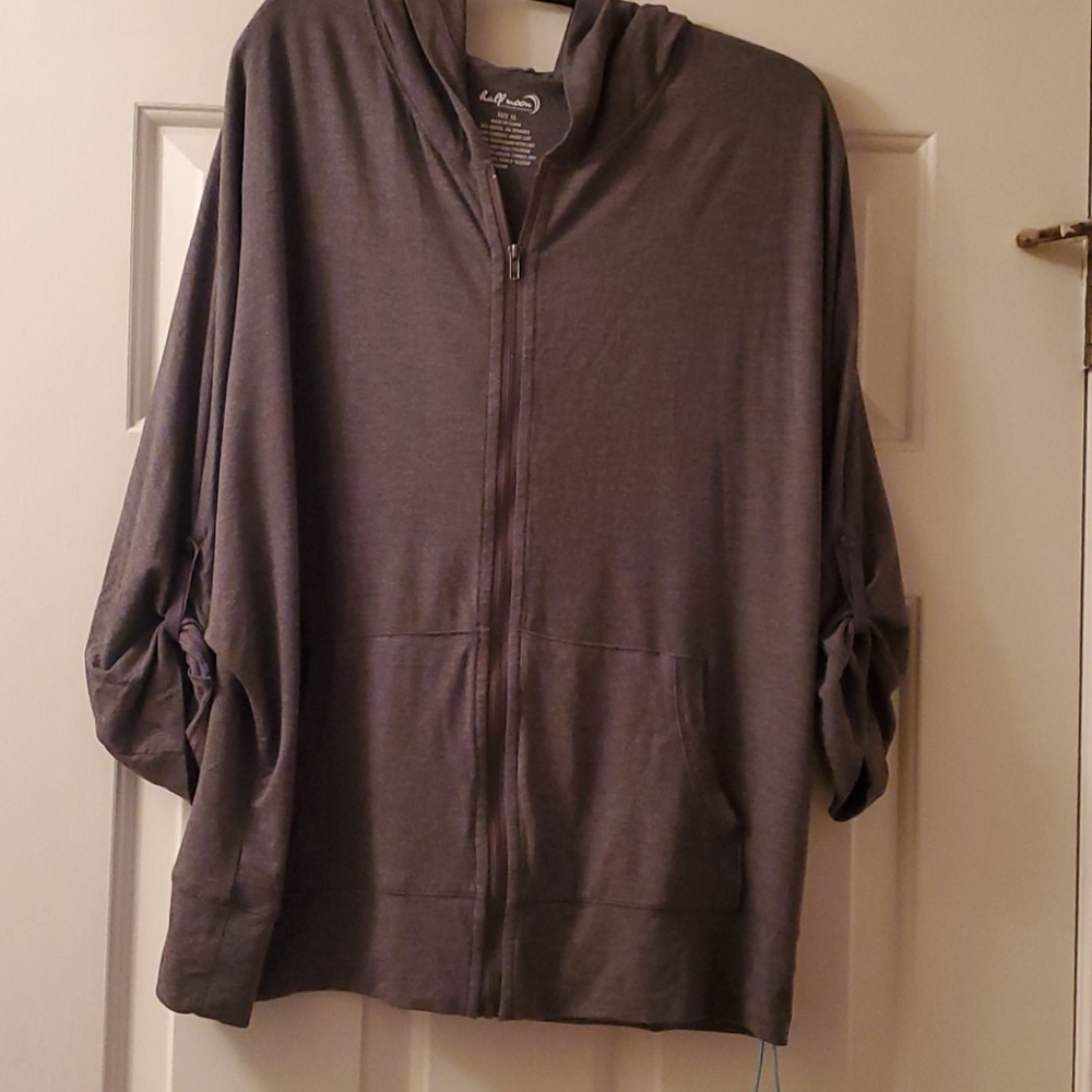 NWT Half Moon by Modern Movement Hooded Top XL